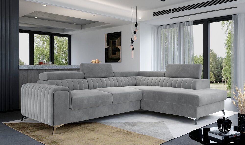 LAURENCE SOFABED RH- GREY