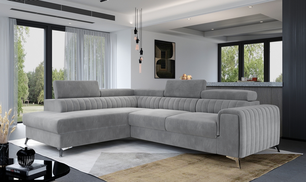 LAURENCE SOFABED LH- GREY