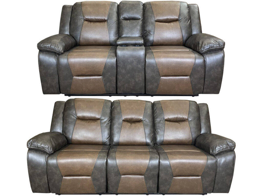 MILAN 3+2 - GREY/BROWN