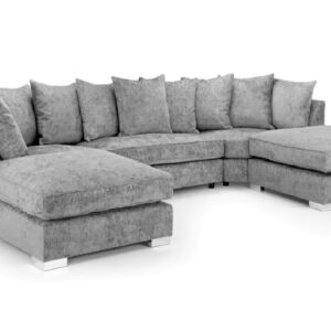 BISHOP U SHAPE SCATTER BACK CORNER FABRIC SOFA