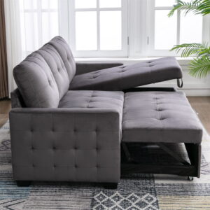 universal corner sofabed-Grey